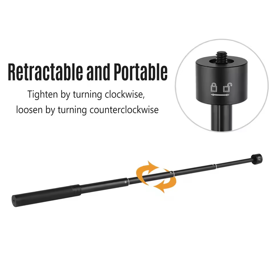 Perche télescopique lisse à 4 sections de 29 pouces, monopode trépied pour DJI OSMO Mobile 2 Gimba, Feiyu Vimble 2 G6 G5