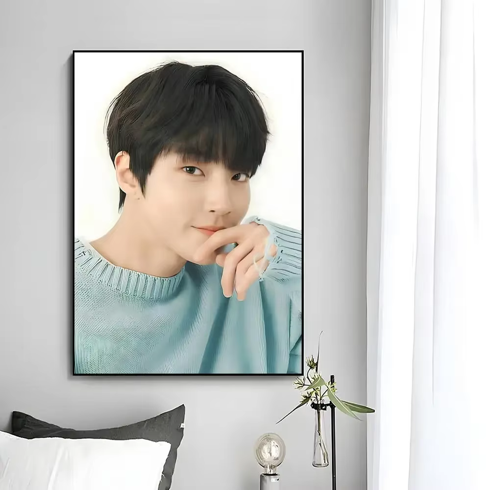 Affiche d'art mural de l'acteur Hwang In-youp, impression décorative, décoration murale, décoration de la maison, cadeau non encadré