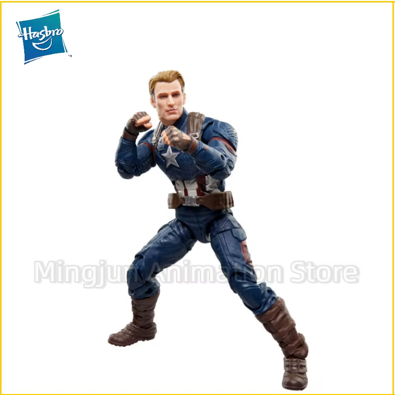 Hasbro Marvel Legends Avengers Endgame Captain America, figurine articulée, collection parfaite et cadeau d'anniversaire