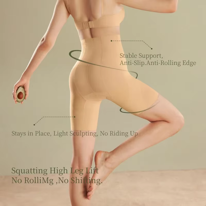 SUJIIN Shapewear pour femmes sans couture taille haute