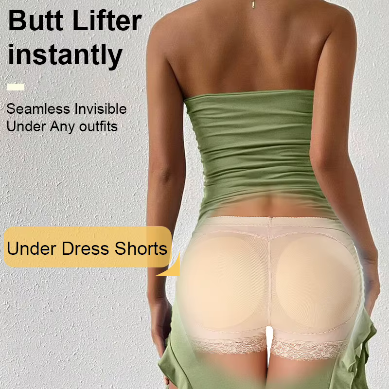 Femmes bout à bout culotte faux fesse corps Shaper sous-vêtements rembourrés dame sexy ascenseur fesses taille haute ventre contrôle hanche culotte