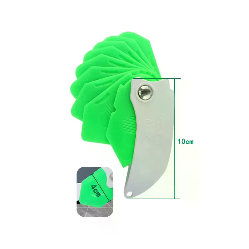 Grattoir à colle multifonction neuf en 1, coupe-colle pour verre, applicateur de scellage, grattoir pour l'élimination des bords des coulis des carreaux et des fenêtres