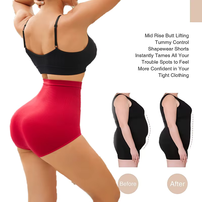 1/3 pièces minceur taille haute ventre contrôle culottes femmes slips culotte Shaper sous-vêtements amincissants bout