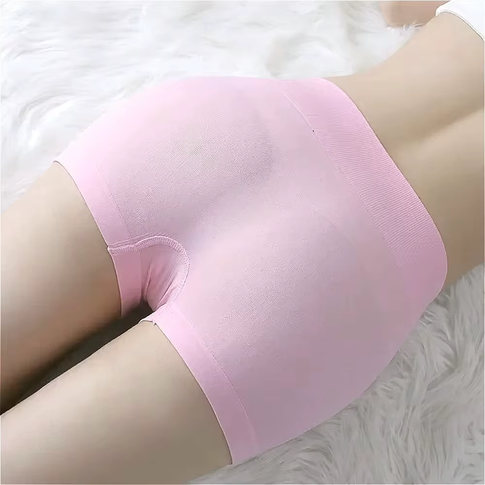 4 pièces sécurité femme culottes pantalons pour femmes sans couture corps façonnage décontracté court dames Boxer slips Boyshorts sous-vêtements en coton