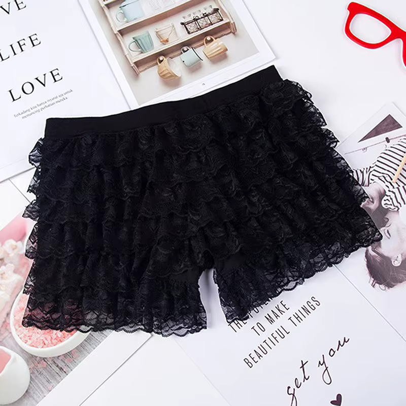 Short de sécurité en dentelle pour femme