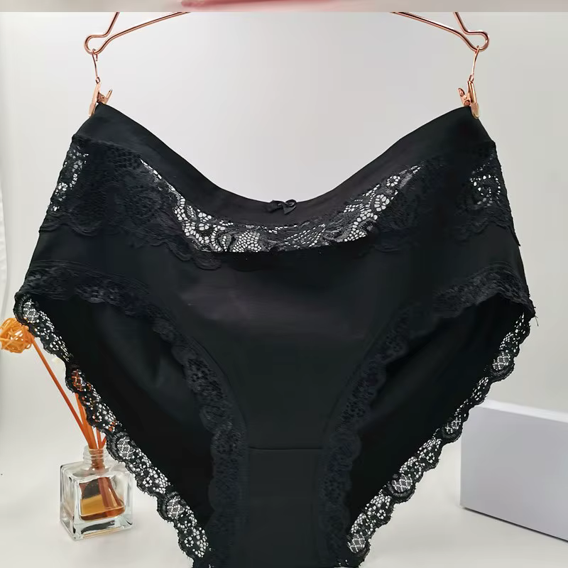 Culotte à fleurs en dentelle pour femmes