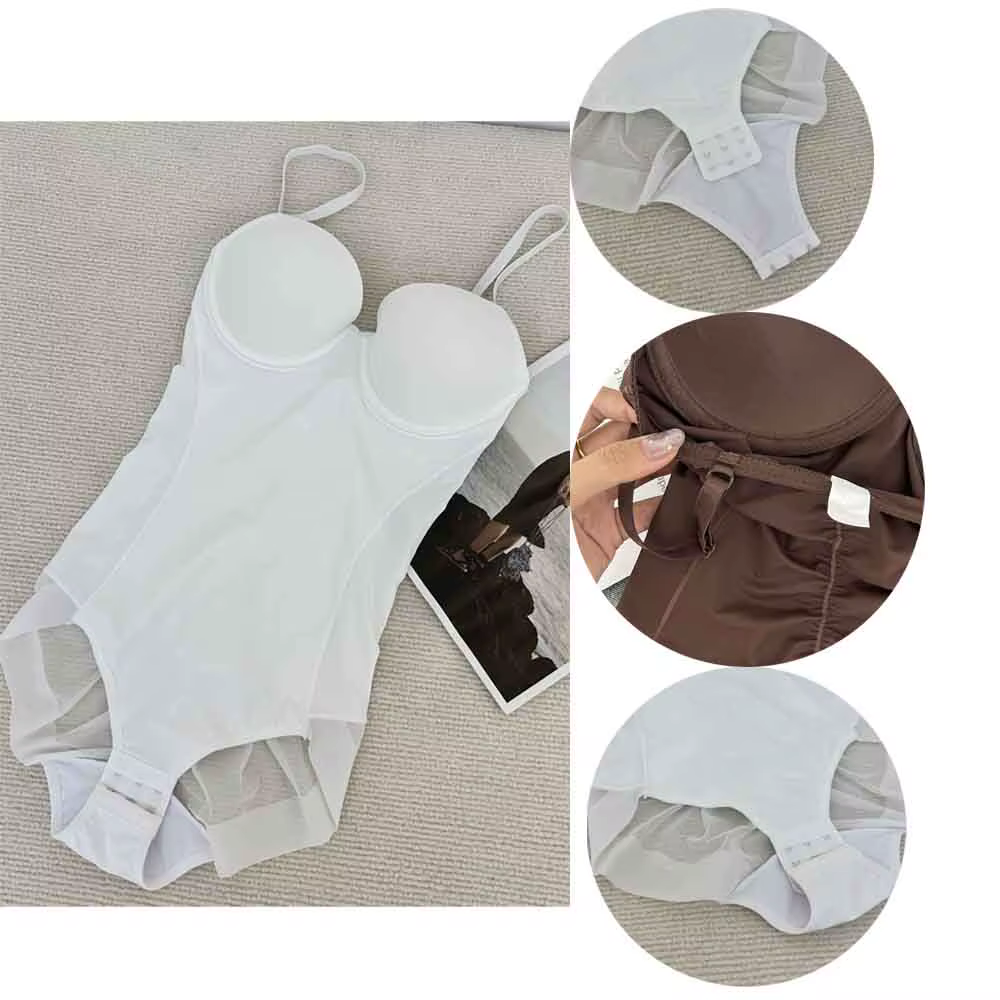 Body sculptant pour femme avec soutien-gorge intégré