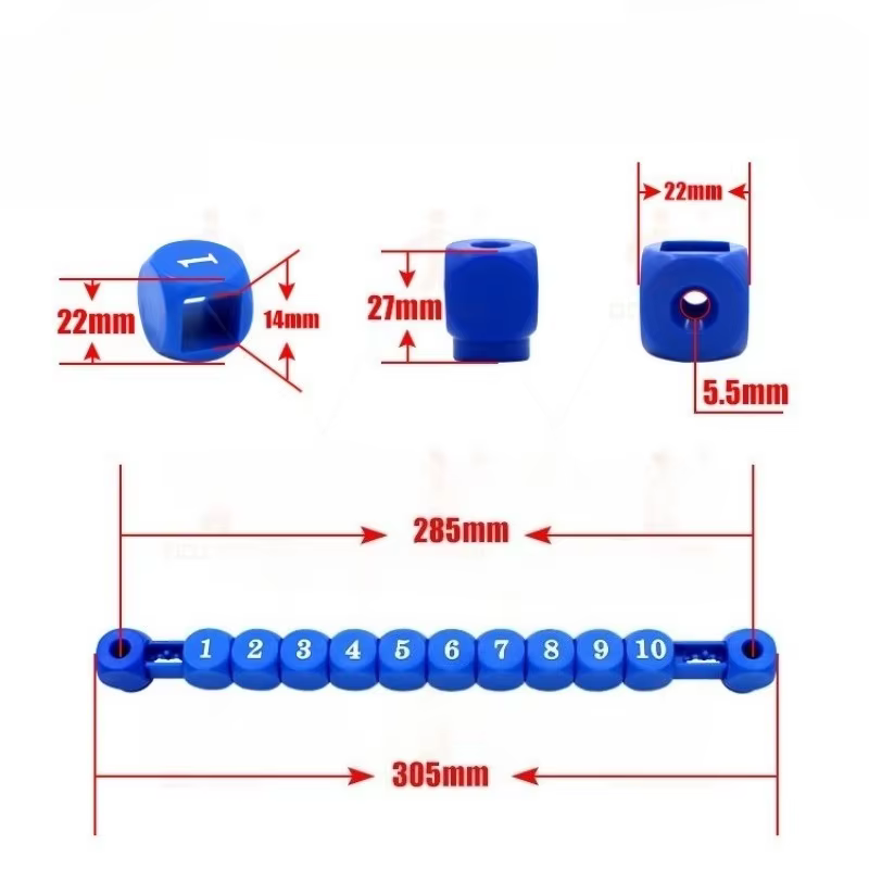 Accessoire de Machine de Football de Table, compteur de bande de partition de grille multifonctionnelle pour équipement de sport de jeu de Table