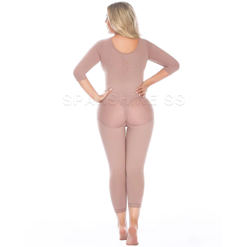 Body Shaper Faja Original colombien ceintures pour femmes post-partum minceur Shapewear avec soutien-gorge côté fermeture éclair haute Compression Corset