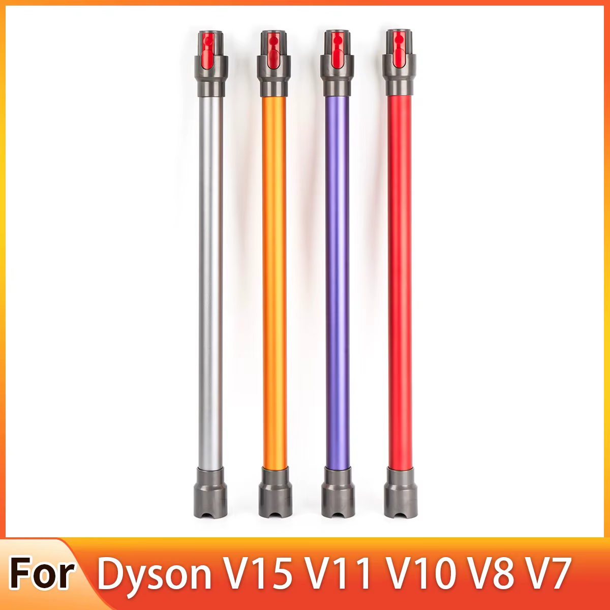 Compatible avec les aspirateurs à main sans fil Dyson V7 V8 V10 V11 V15, tige télescopique, tube télescopique