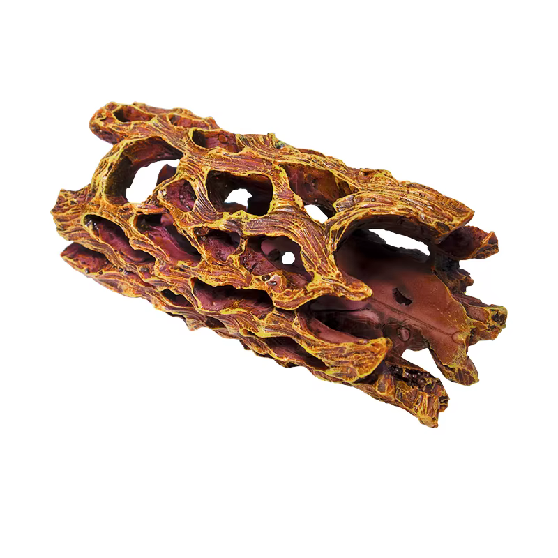 Grottes cachette d'aquarium, abri pour poissons et crevettes, trous d'élevage pour copeaux, décor d'aquarium, fournitures aquatiques pour animaux de compagnie