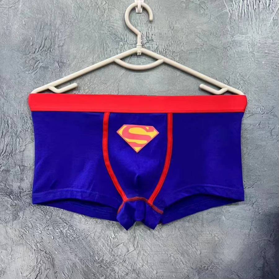 Slips de sport hommes dessin animé imprimé hommes sous-vêtements slips Sexy Shorts hommes culottes respirant mâle élastique bref caleçon homme