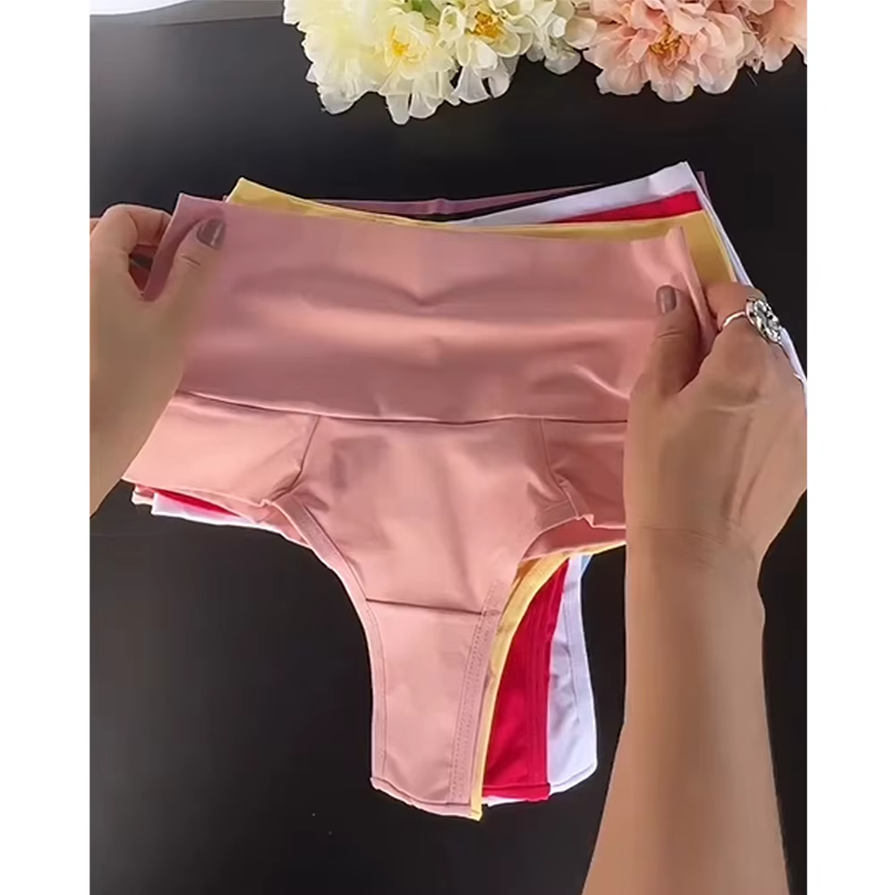 3XL culottes femmes slips confortables sous-vêtements femme doux caleçons dames