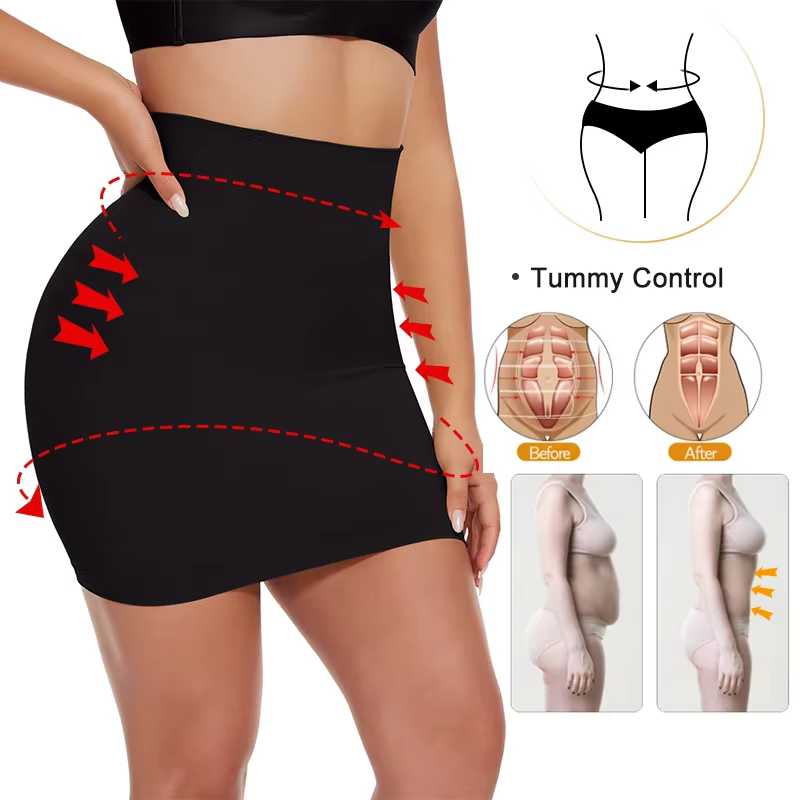 Demi-glissement Shapewear pour femmes sous les robes