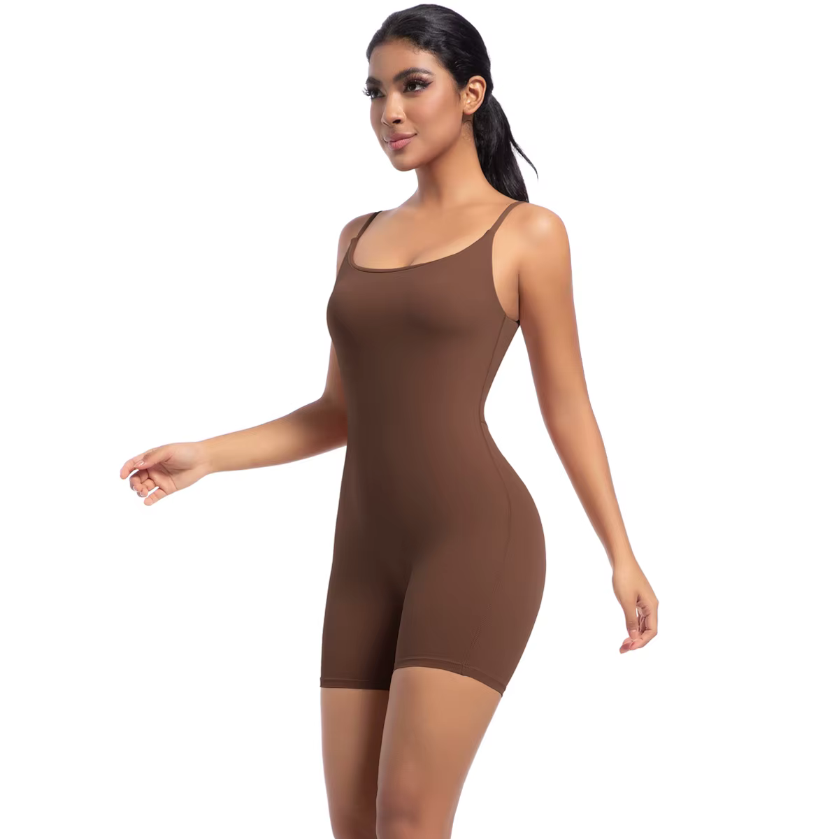 Combinaison dos nu sans couture pour femme