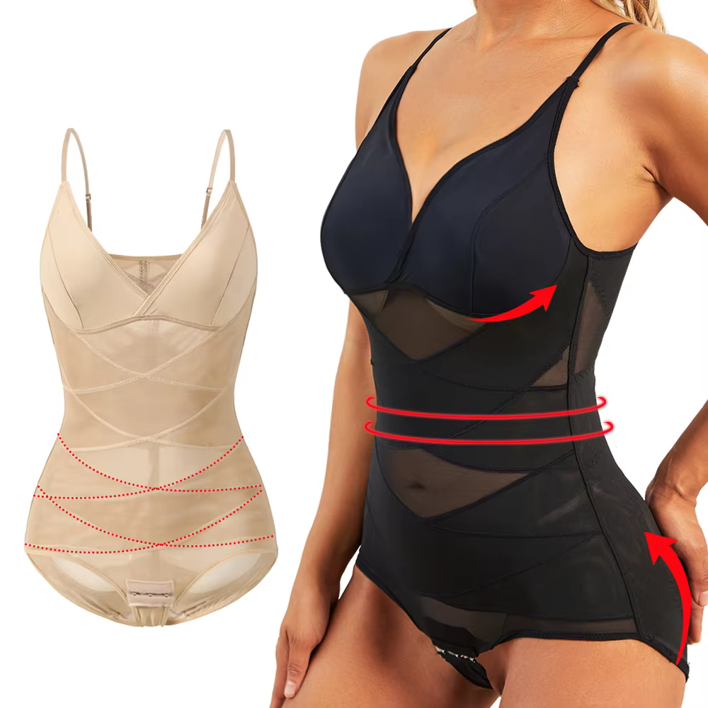 Ceintures pour femmes sculptant Body Compression croisée ABS façonnage minceur Shapewear corps complet Shaper ventre contrôle Faja Corset