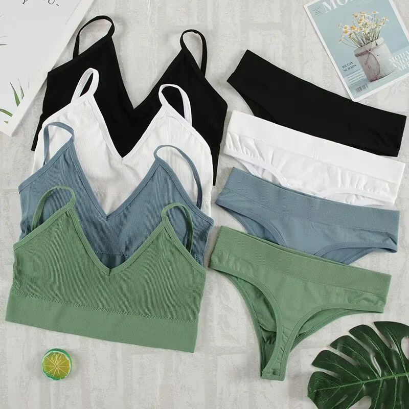 Ensemble de Soutien-Gorge et Culotte pour Femme