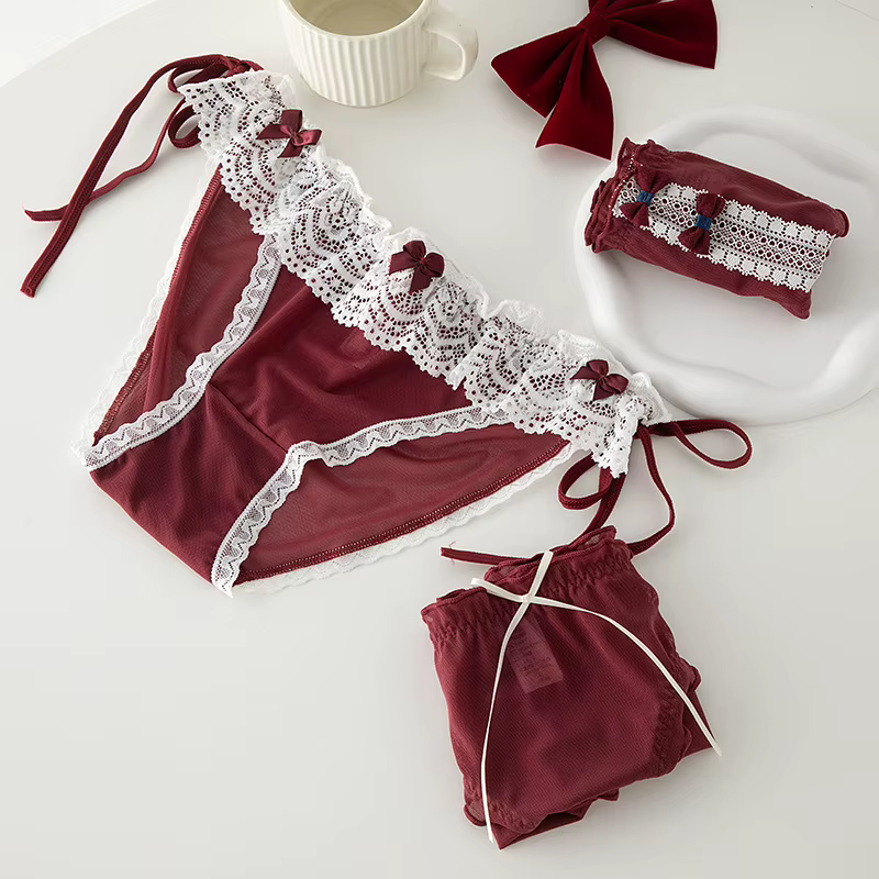 Culotte en dentelle pour femme