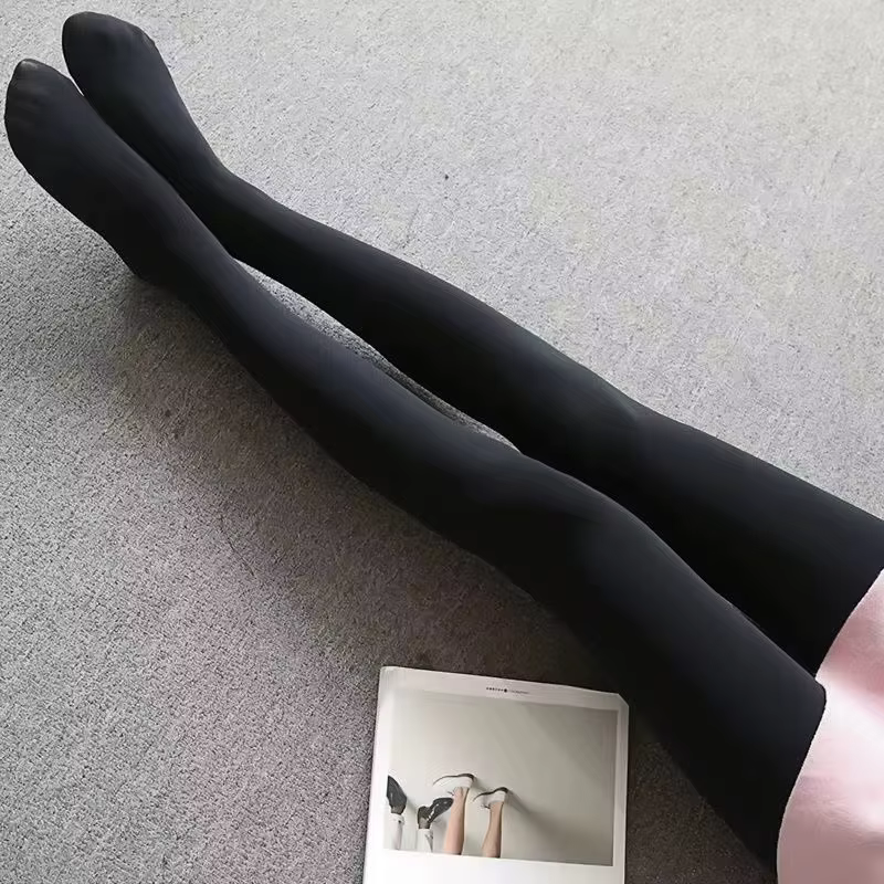 Mode femmes collants Sexy bas 80D sans couture printemps automne hiver chaud femmes bas en Nylon bas de pied