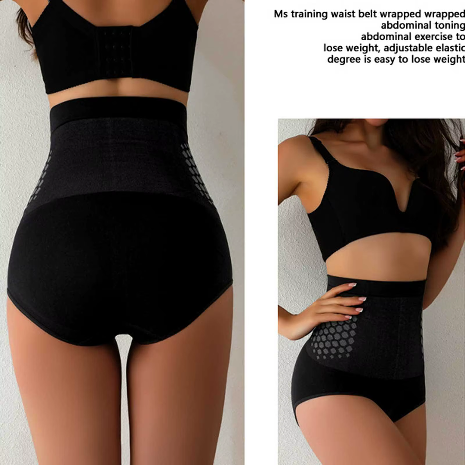 Culottes gainantes taille haute sans couture pour femmes