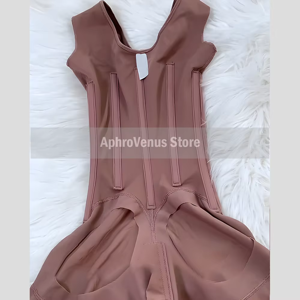 Fajas Colombianas réductoras ceintures post-partum Shapewear body ajustement serré contrôle de l'abdomen haute Compression gaine grande taille