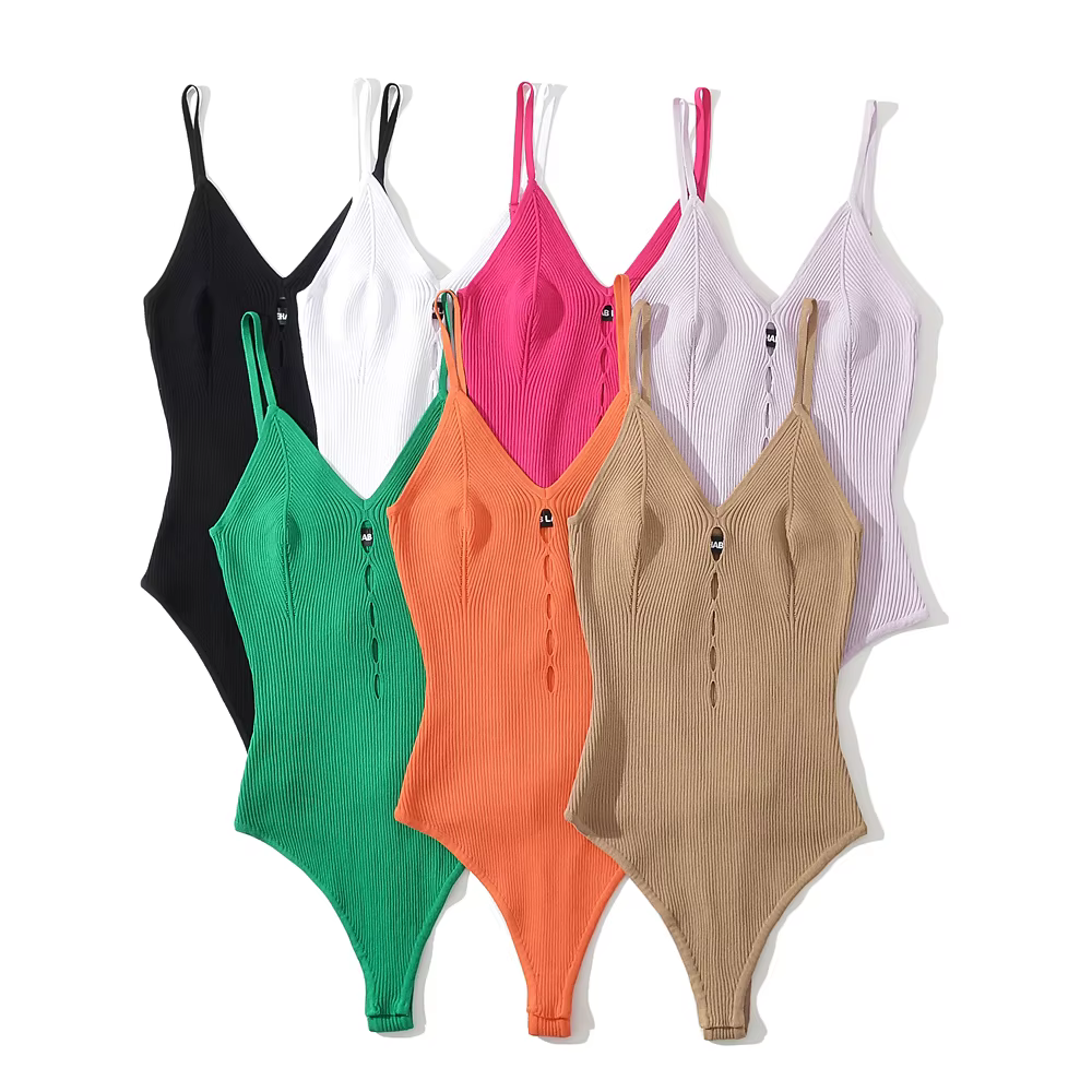 Body tricoté sexy pour femmes