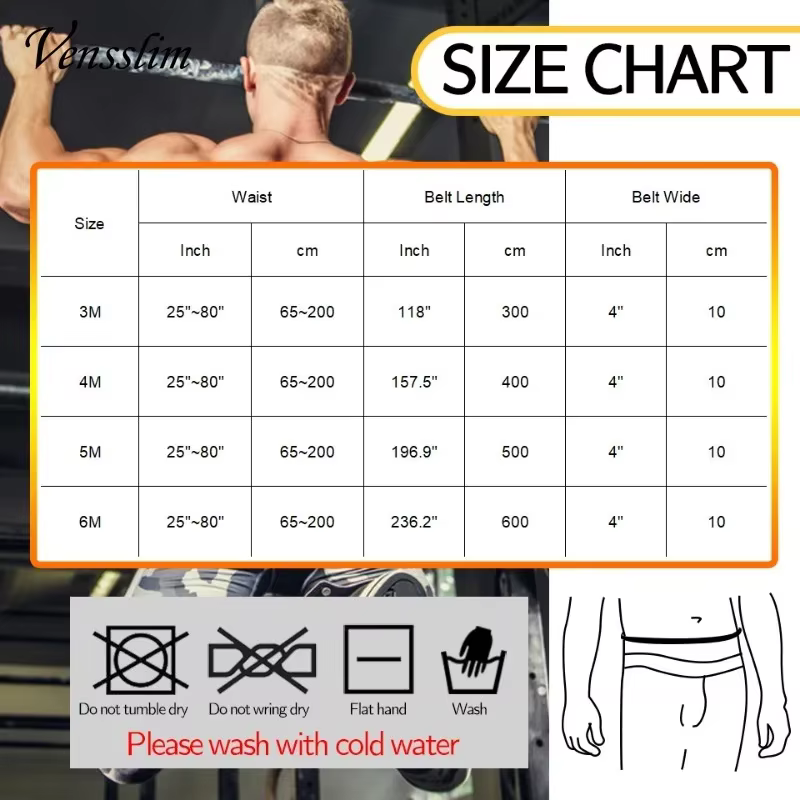 Vensslim hommes taille formateur Abdomen réducteur minceur ceinture corps Shaper Snatch Me Up pansement