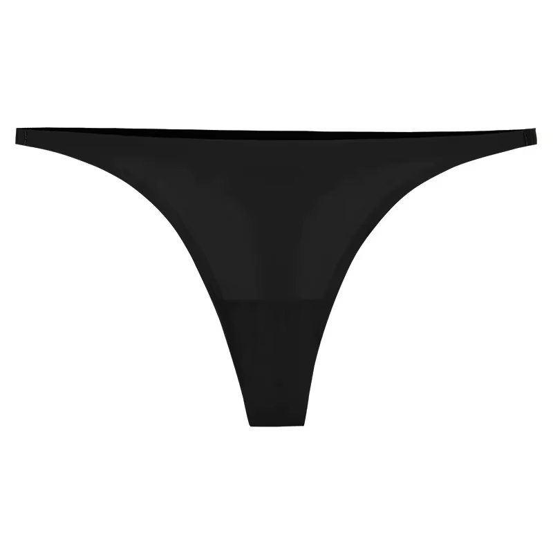 Culotte sans couture en soie glacée pour femmes