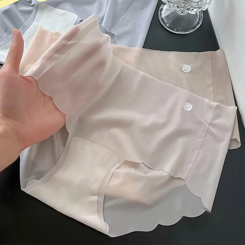 Culotte Invisible en soie glacée pour femmes