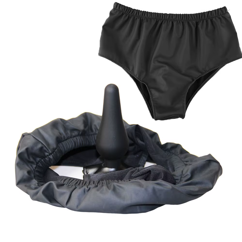 Pantalon balle Plug Latex jouets sexuels pour femme unisexe porter cacher vagin culotte Anal jouet Masturbation sous-vêtements culottes Anus jeux