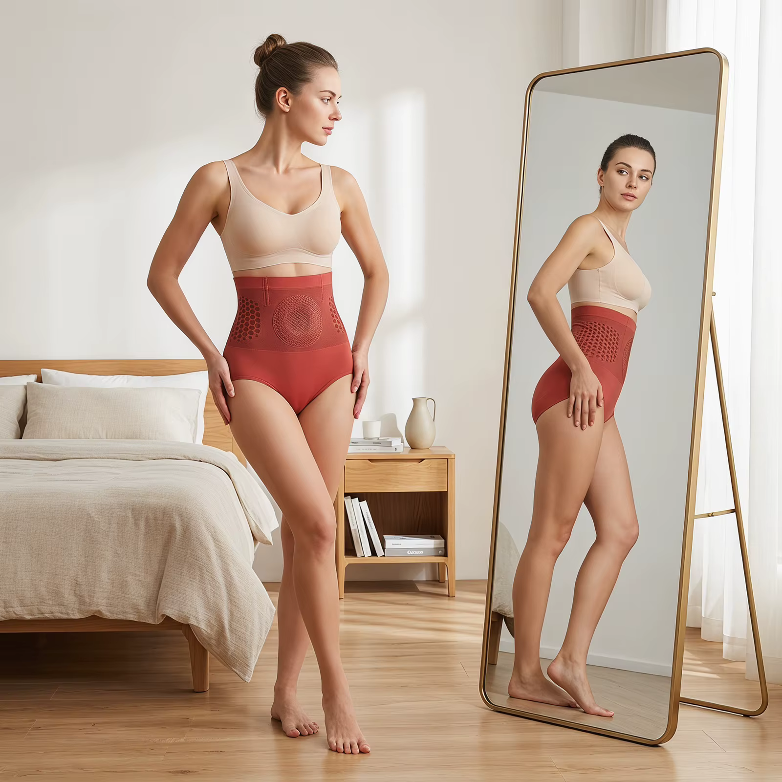 Shorts sculptants doux pour femmes
