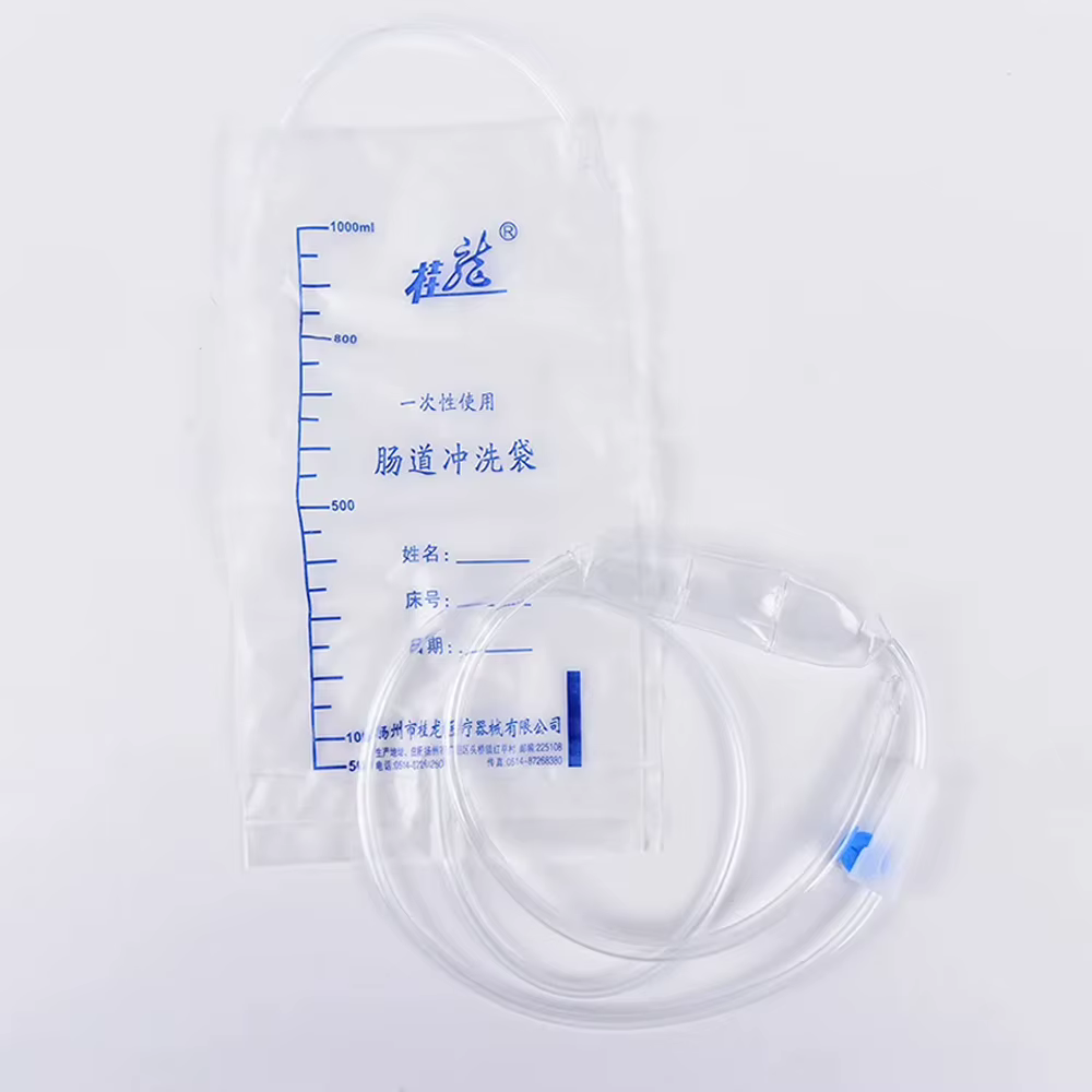 Lot de 10 sacs de lavement pour l'intestin de 1000 ml, nettoyeur anal et vaginal, sac de détoxification au café jetable pour le nettoyage du côlon, contre la constipation