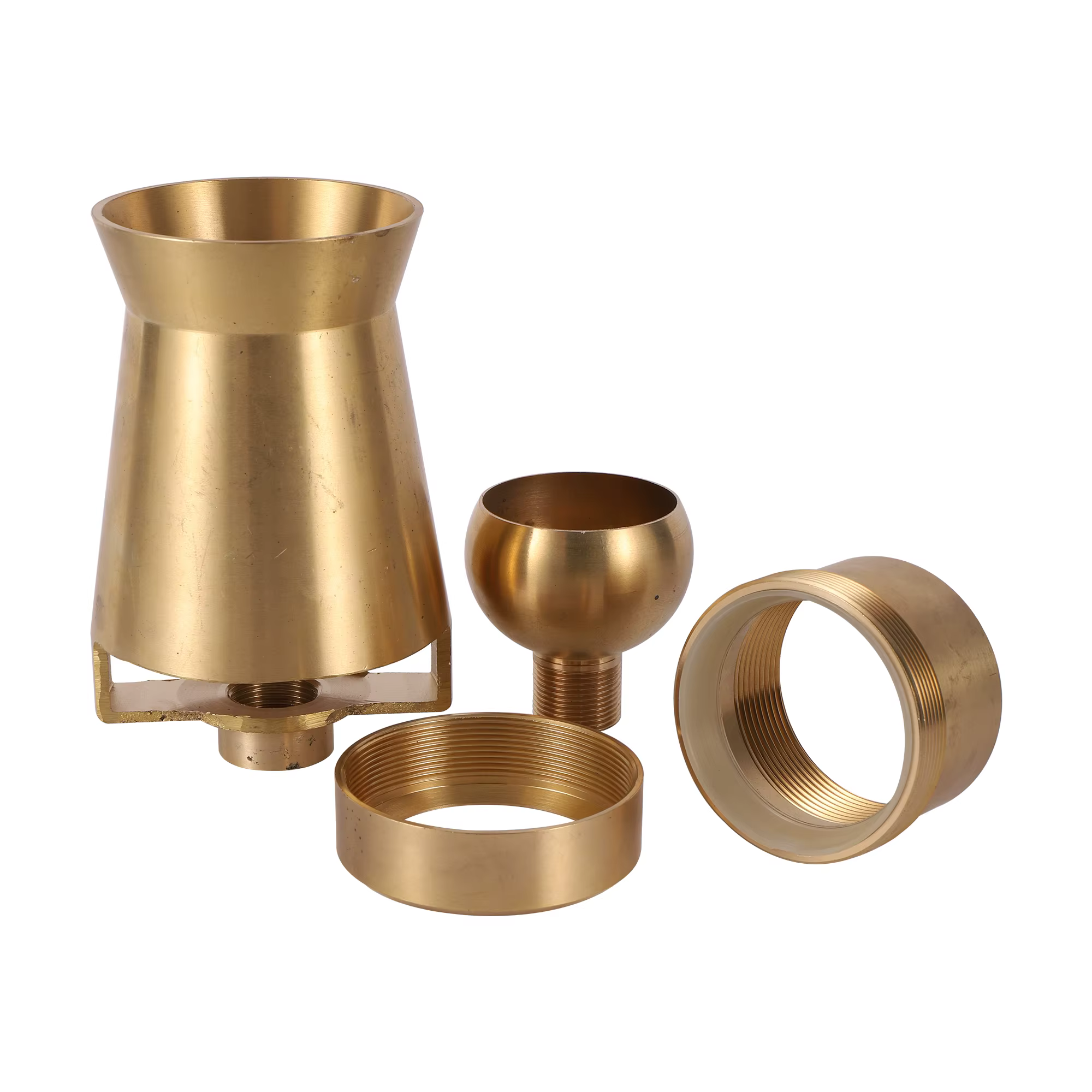 Buse de fontaine à poteau en cuivre, moteurs de mélange d'air en laiton, fontaine à jet bling, fontaine de paysage d'étang de jardin, 3/4 po, 1 po, 1.5 po, 2 po