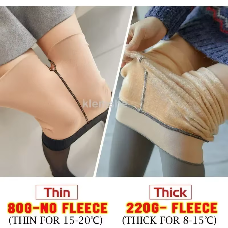 Collants isolés femmes hiver