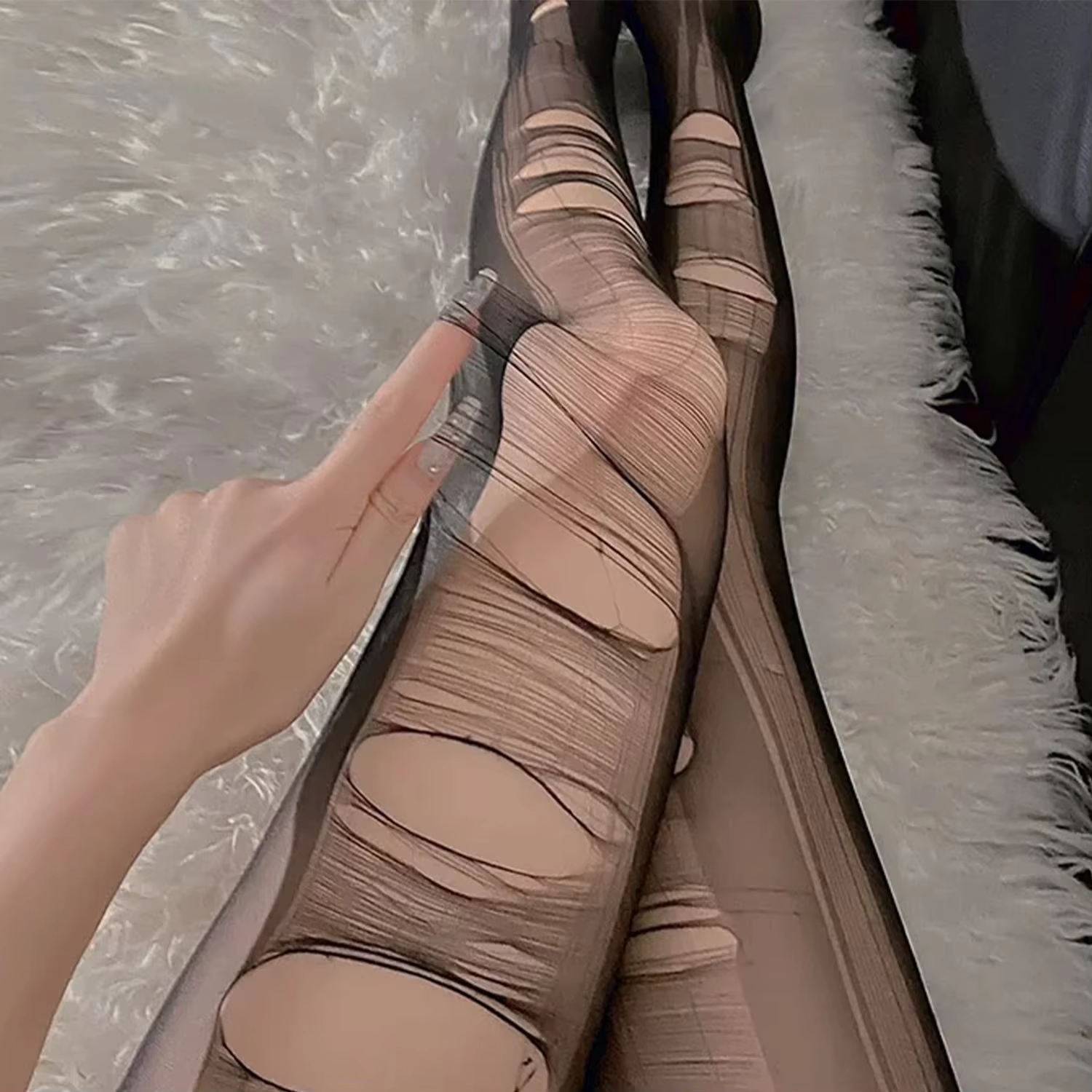 Collants noirs Sexy pour femmes