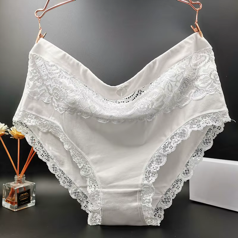 Culotte à fleurs en dentelle pour femmes