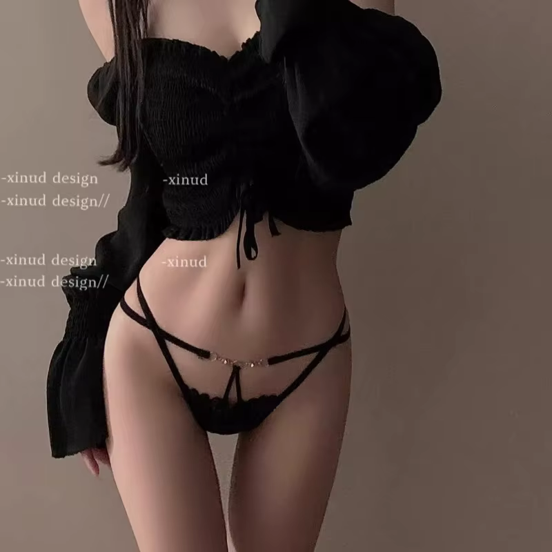Sous-vêtements en dentelle de Style français pour femmes