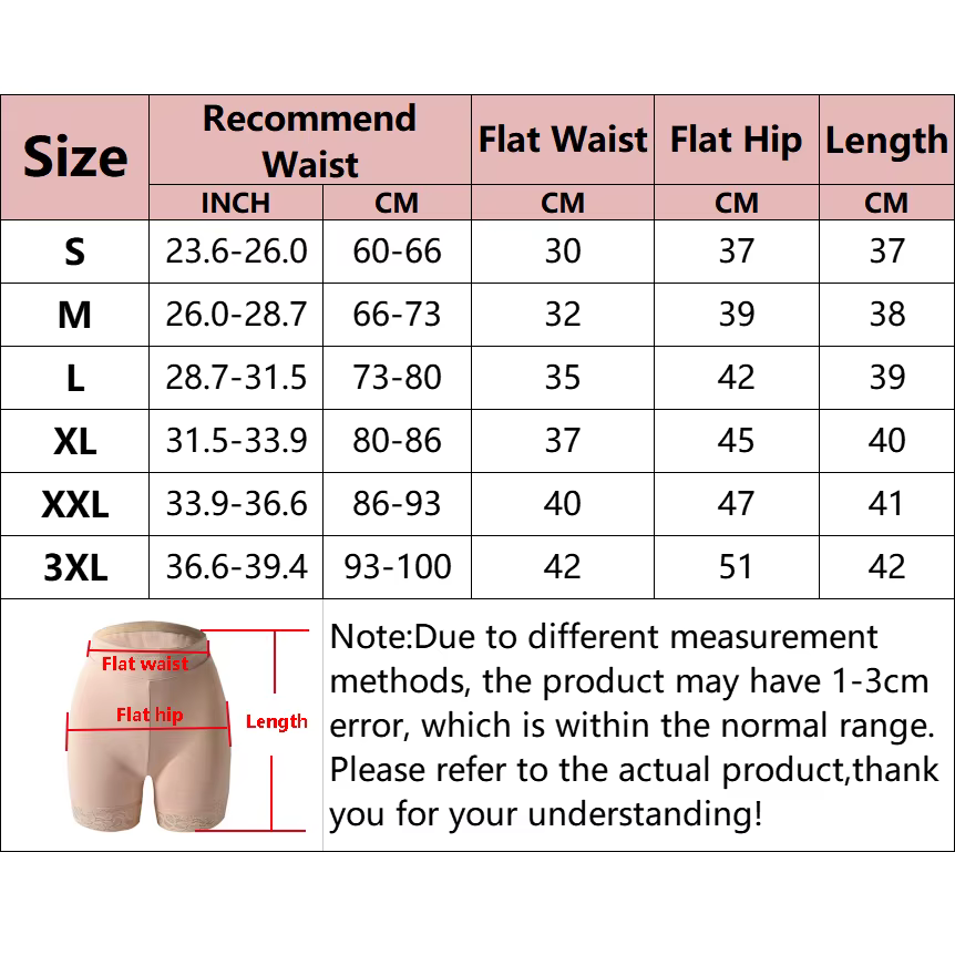 Bout à bout Shaper culottes coussinets de hanche Shapewear Push Up Booty rehausseur contrôle culotte sous-vêtements invisibles faux cul pour les femmes