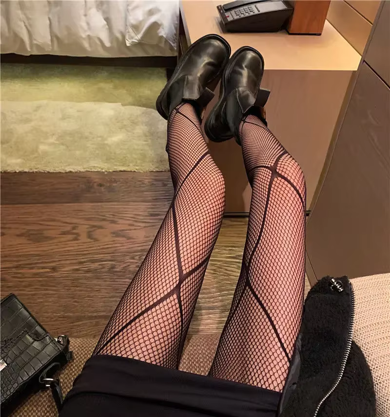 Collants d'été en Nylon imprimé pour femmes