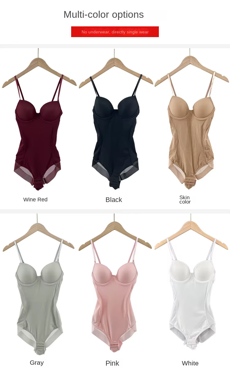 Body blanc à armatures pour femmes