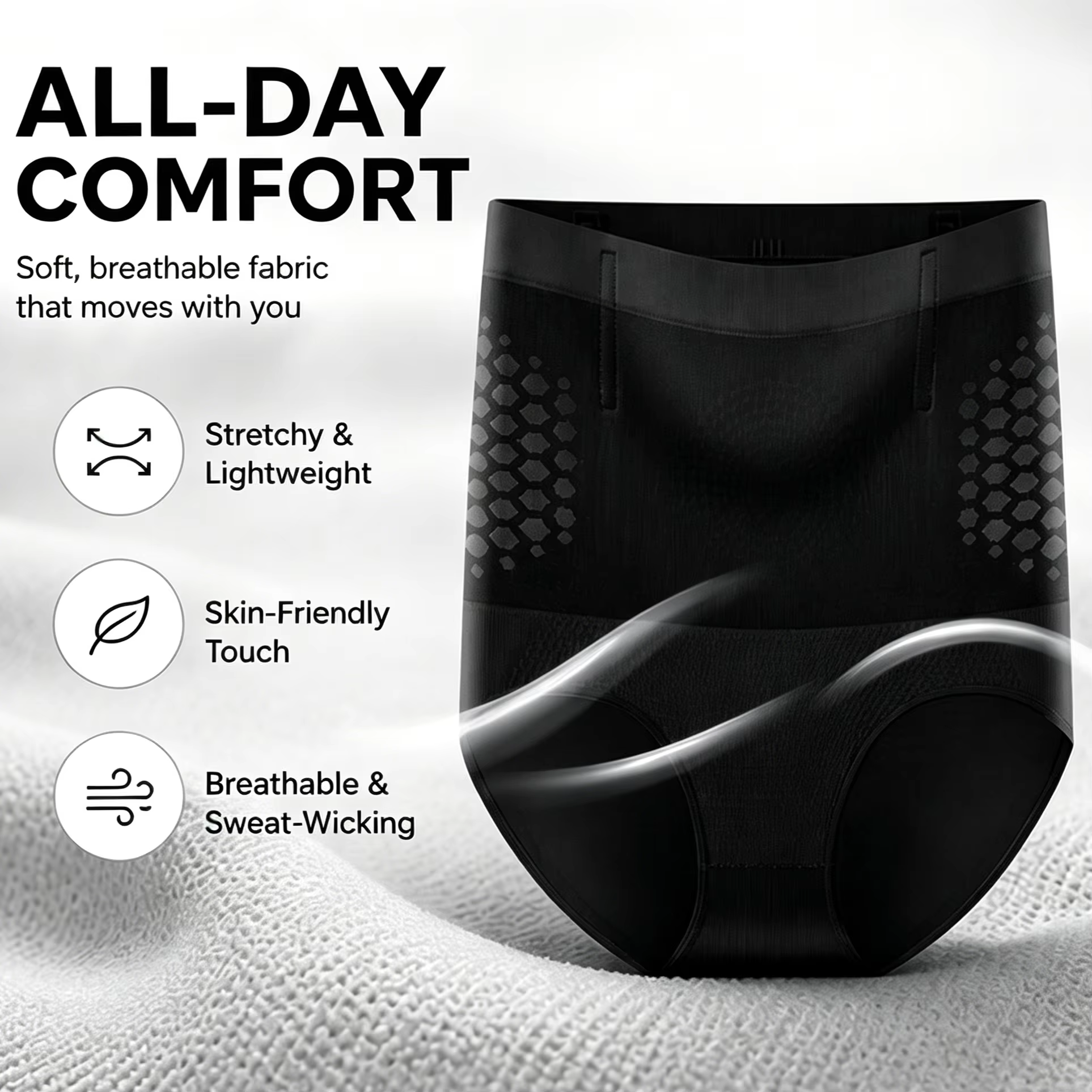 Culotte gainante taille haute