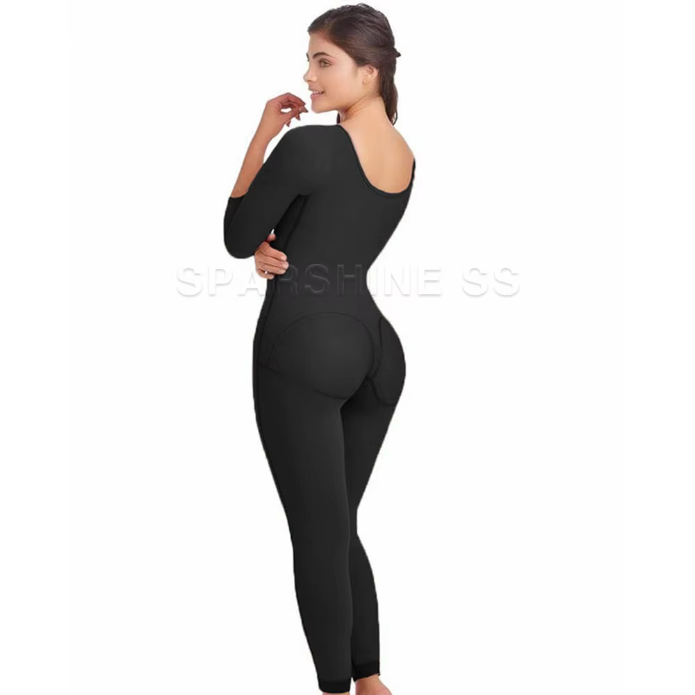 Body Shaper Faja Original colombien ceintures pour femmes post-partum minceur Shapewear avec soutien-gorge côté fermeture éclair haute Compression Corset