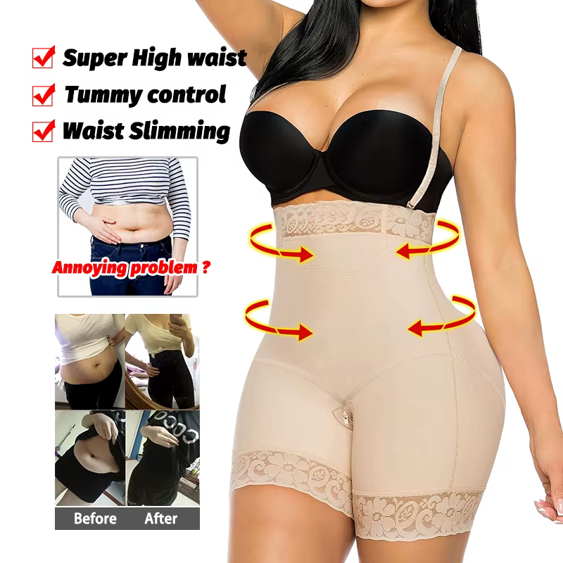 Ventre minceur culotte taille haute ceintures Shorts colombien Shapers BBL abdominale réduisant Corset fesse Lifter sous-vêtements féminins