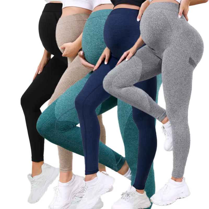 Leggings pour femmes réglables automne haute Stretch pantacourt pantalons de yoga