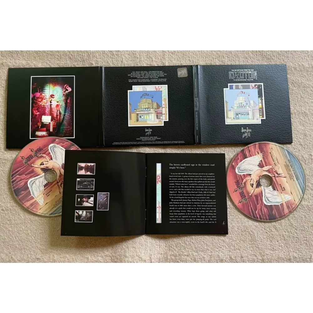 Led Zeppelin The Song Remains The Same 2CD Live Album 1973 MSG Concert Rock Classic Stairway To Heaven scellé
