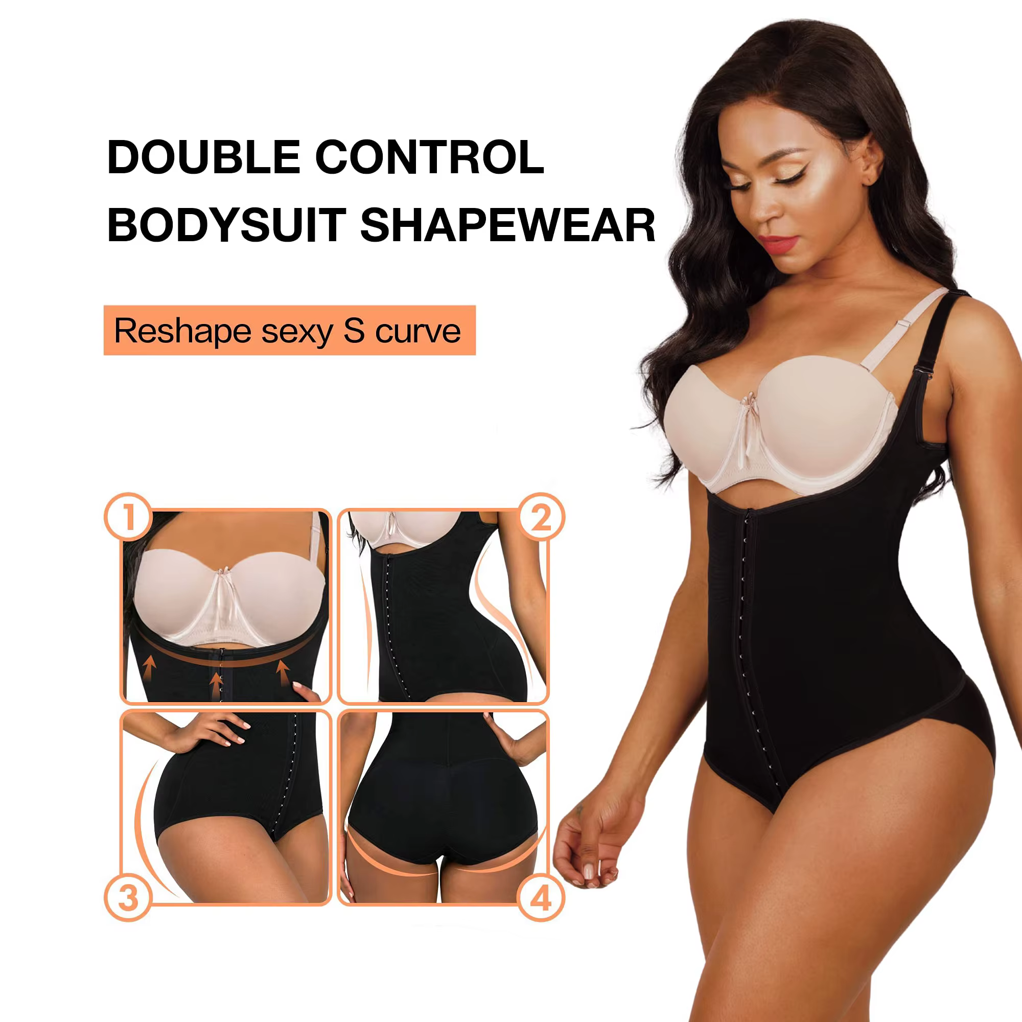 Body Shaper femmes taille formateur bout