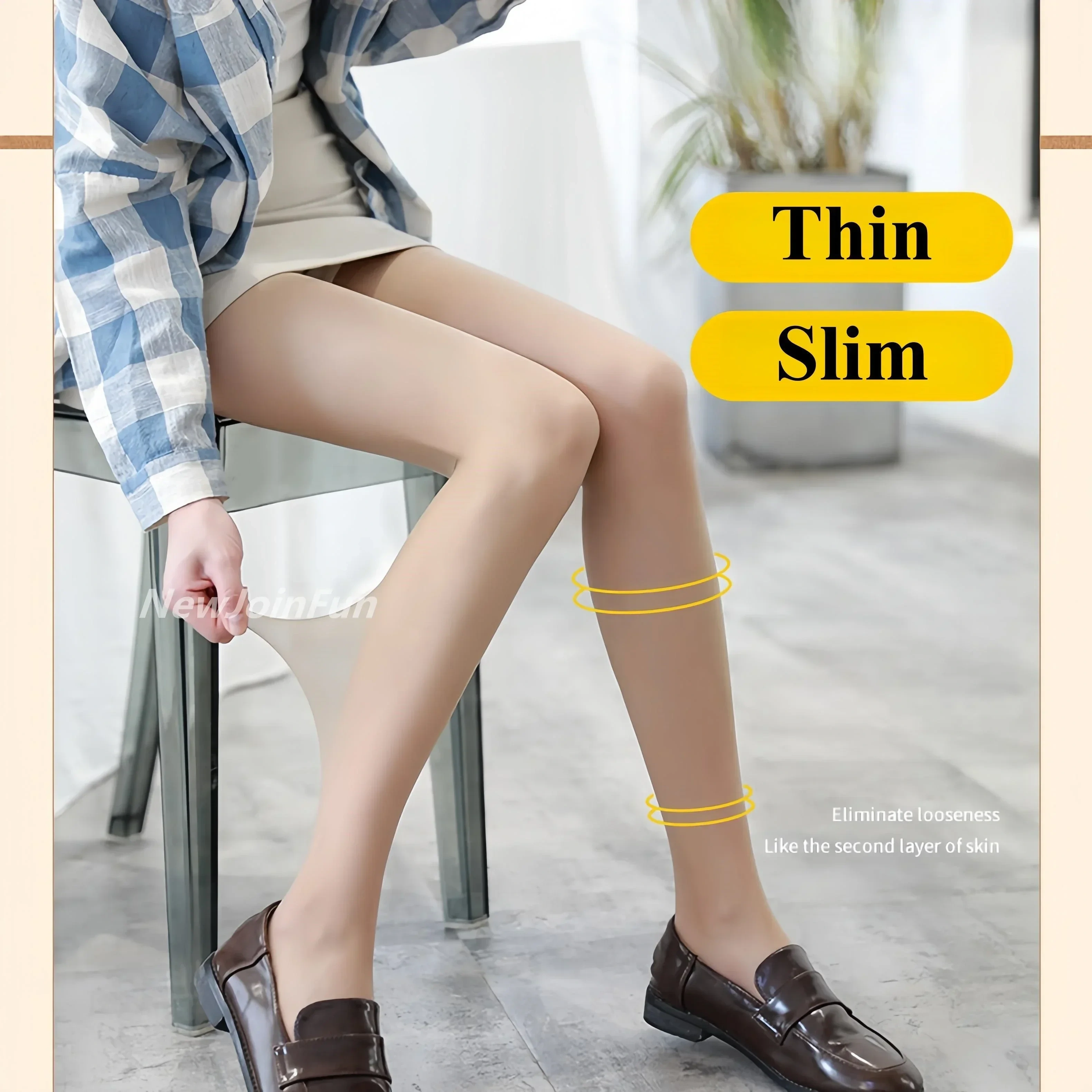 Collants noirs transparents