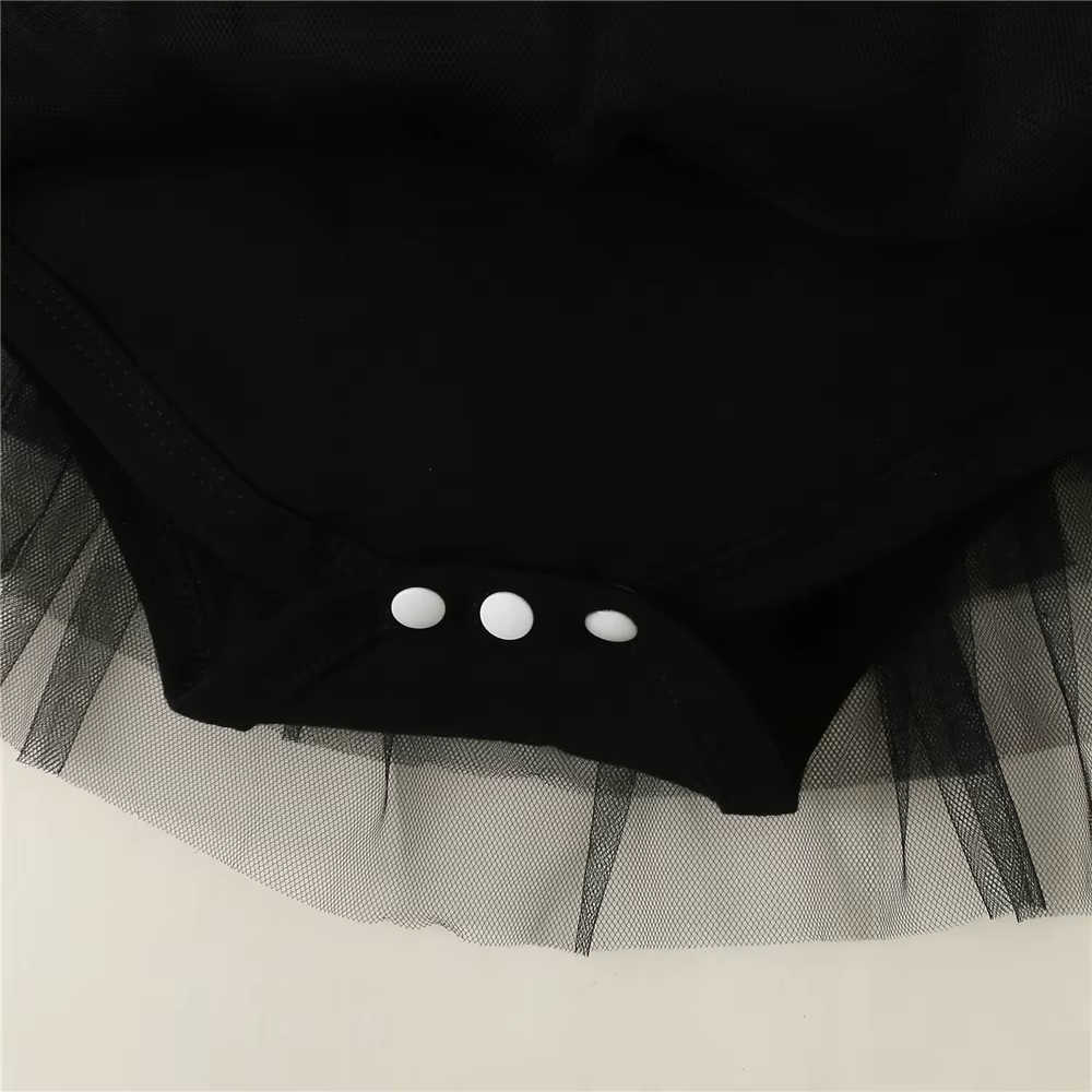 Body d'été pour bébé de 0 à 18 mois, robe + nœud en gaze fine, à la mode, adapté aux vêtements de tir pleine lune