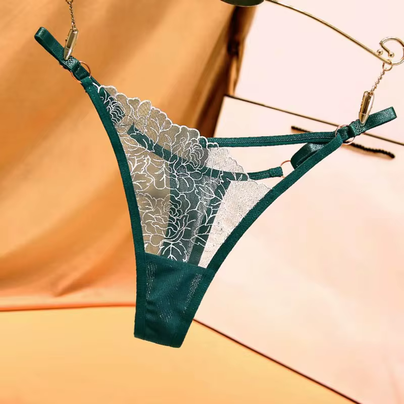 Culotte ajourée à la taille pour femmes