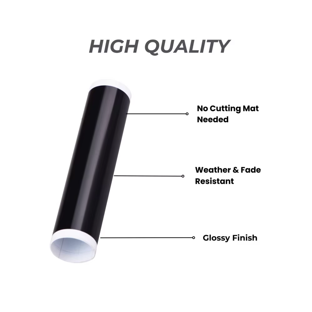 Vinyle Adhésif Intelligent Permanent 18/20/36 feuilles (5,5x12 pouces), compatible avec Joy - Pas besoin de tapis de découpe pour la décoration